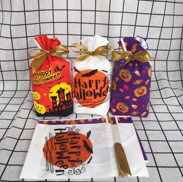China Offset Printing Plastic Drawstring Bags With Ribbon For Cookies Nougat Candy factory