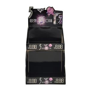 China Corrugated Retail Counter Display Boxes Paper Cardboard Snack PDQ Display Box factory
