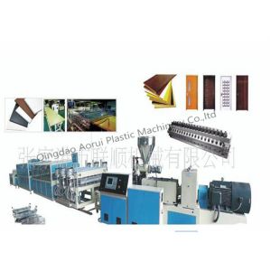 Double Screw Pvc Profile Extrusion Line , Pvc Profile Extrusion Machine