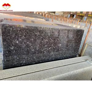 Villa Graphic Design using Natural Shangri-La Black Granite Stone from African Quarry