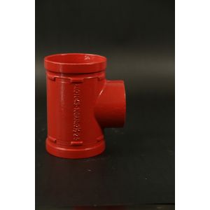 Reducer Grooved Tee Fittings For Precise / Dependable Grooved End Connections