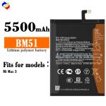 Double IC Protection High Capacity BM51 Battery for Xiaomi Mi Max3 Max 3 Mobile