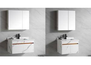 China Modern Floating Bathroom Vanity Combo With Mirror 24-40 Inches factory