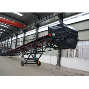 Specialized Unloading Mobile Belt Conveyor For Bulk Material