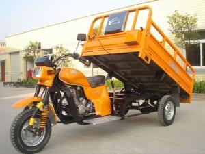 China Orange China Three Wheeler Cargo Motor Tricycle Open Body Type 9kw factory