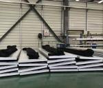 Warehouse Container Inflatable Dock Shelter With High Seal Insulation In Food
