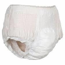 China 3D Design Adult Diaper Pants Leakage Proof High Elastic Waistband ISO9001 factory