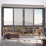Customized Aluminum Sliding/Tilt and Turn House Windows Big Pretty Design Energy