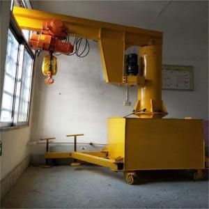 China 7.5 Ton Pillar Mounted Jib Crane Anti Collision System BZD Type Cantilever Crane factory