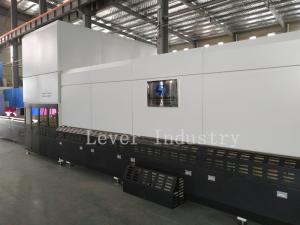 China PLC Control Bi-direction Flat and Longitudinal Bending Glass Tempering Furnace/ Glass Toughening plant factory
