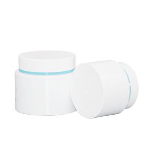 Double Wall Cosmetic Cream Jars With Lids Sustainable Packaging