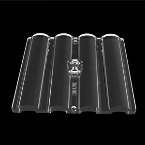 China 3030/2835 50x50mm LED Light Lens With 90x120 Degree Beam Angle High Efficiency factory