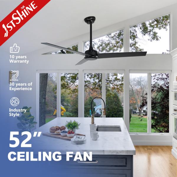 Natural Wind Ceiling Fan with Remote Control 1stshine Household Bldc Reversible