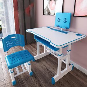 China Children'S Multi-Functional Ergonomic Height Adjustable Desk Chair Set Grey factory