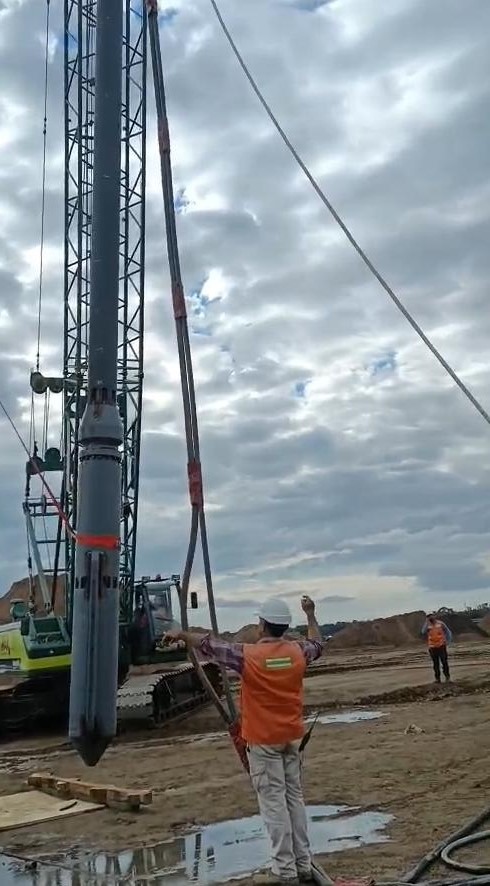 180kw Vibro Compaction Piling Electric Device For Ground Improvement