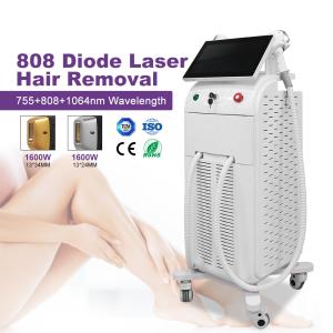 China Professional Painless Lazer 808 nm Titanium Beauty Device Diode Laser Hair Removal Machine factory