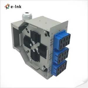 China 12SC Duplex Din-rail Mount Fiber Patch Panel on sale