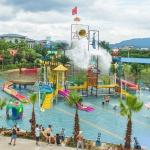 Weather Proof Outdoor Water Play Park Aquatic Play Equipment Customization