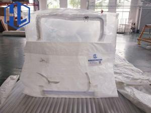 China Zipper Closure Large Bulk Bags Transporting Grain Soya factory