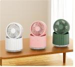 Ultra-Quiet Desktop Cooling Fan for Office and Dorm 1000mAh/1200mAh Battery