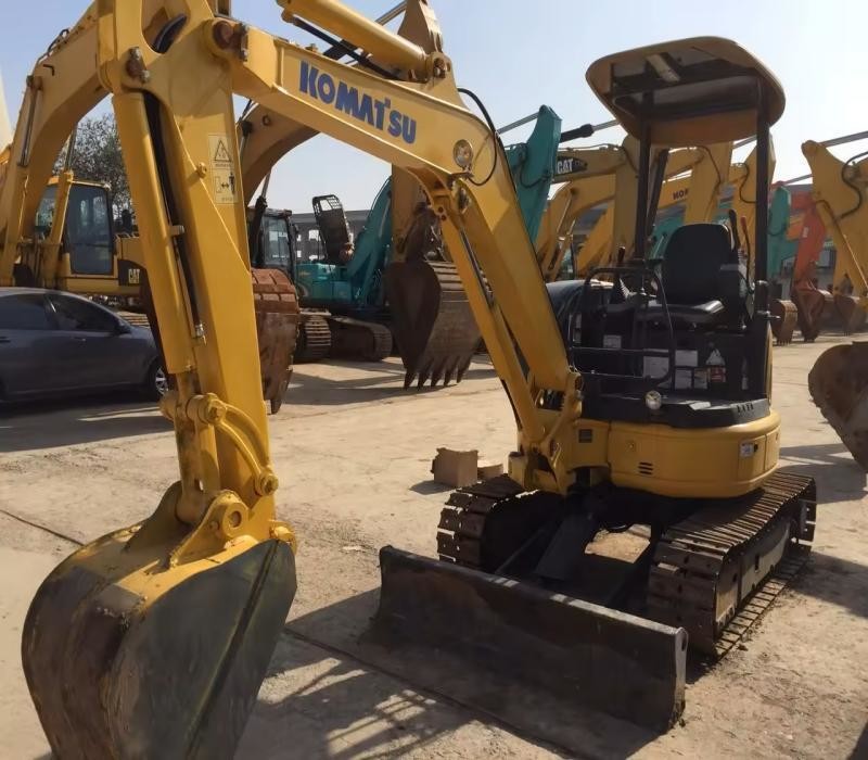 Refurbished Komatsu Excavator 18.2kw 2840mm Track Length Second-hand Digger PC30mr-5