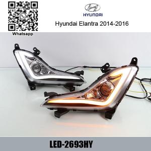 China Hyundai Elantra 2014-2016 LED DRL day time running lights driving daylight factory
