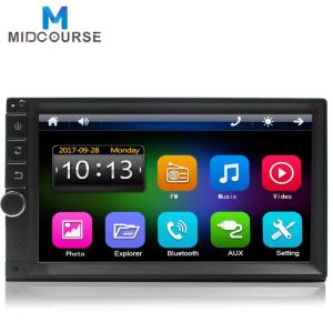 China Universal Vehicle Double Din Radio Navigation Bluetooth OEM And OEM Service factory