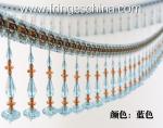 Handmade fashionable chain beads lace tassels fringes for curtain/sofa/pillow