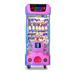 Crazy Toy 3 Colorful Arcade Crane Machine , Crane Claw Teddy Bear Stuffing