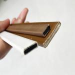 Weatherproof Fireproof Seal Strip Made of Hard PVC Sodium Silicate and Graphite