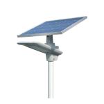 Integrated Solar Powered Outdoor Street Lights 40 Watt 130-150lm/w High Lumen