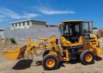 Small Compact Wheel Loaders Mechanical Joystick 28 km/h