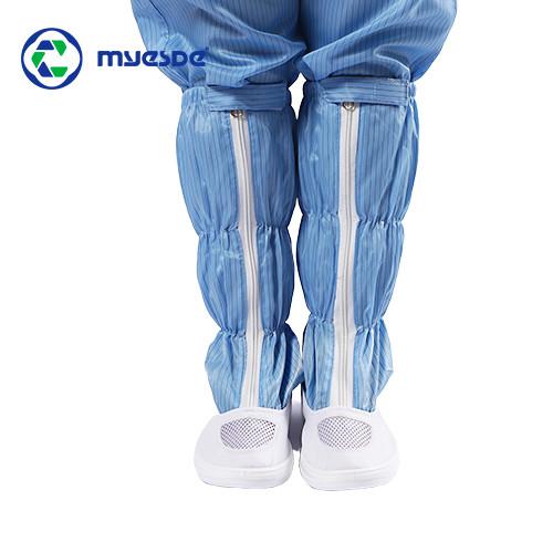 white mesh shoes ESD Booties PU Outsole ESD Boots Safety Shoes Cleanroom Clean