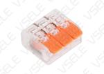 Universal Compact Conductor 24AWG Push In Terminal Block