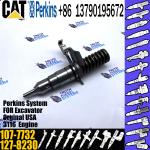 E322B E325B Perkins Diesel Injector 107-7732 127-8216 127-8230 Injector Assy