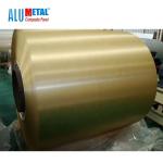 Pre Painted Coated Aluminum Coil Alloy 1050 Gutter 1240mm 10MM Cutting