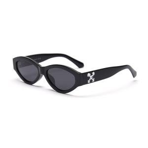 China Little Cat Eyes PC Sunglasses UV400 141MM Trendy For Women 2021 factory