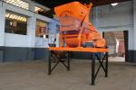 Double Axle Concrete Mixing Equipment, 750L Js750 Portable Concrete Mixer