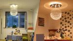 Luxury Nordic Drop Stainless Steel Crystal Pendant Light For Hotel