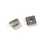 PVD Coated LNEX121006 Tungsten Carbide Inserts Impact Shock Resistant For Steel