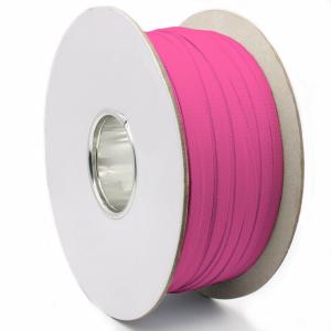 China UL VW-1 Pink Color PET Expandable Cable Sleeving Halogen Free Light Weight factory