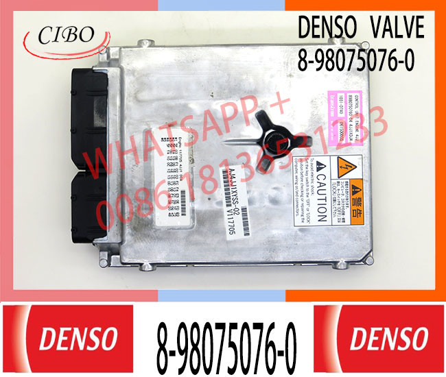Genuine Excavator parts Engine Computer Board 8-98075076-0 898075-0760 8980750760 for 4JJ1