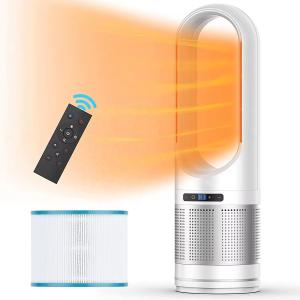 China Household Multi 3 in1 Cooling Heating Air Purifier Floor Standing Smart Bladeless Fans factory