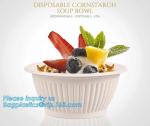 Corn Starch Eco-friendly Microwave Hot Sale Custom Biodegradable Bowl With Lid