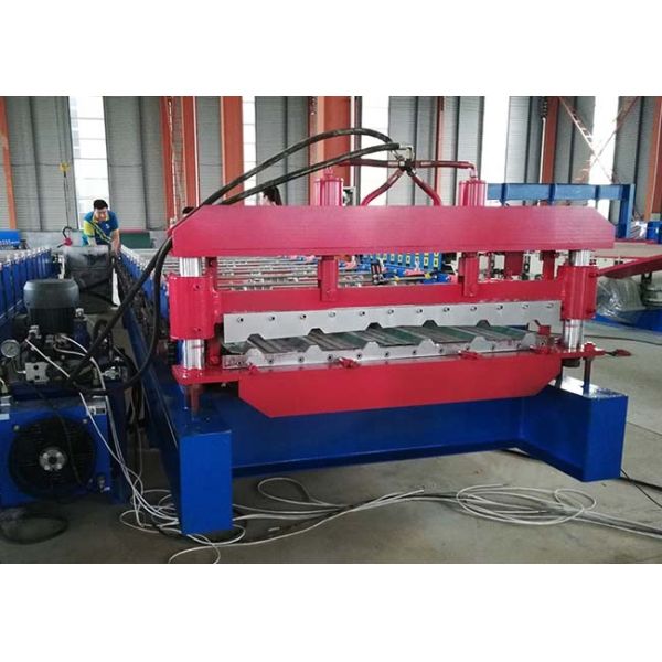 Hydraulic Drive Sheet Metal Roll Forming Machines Material Expand Width 1200mm