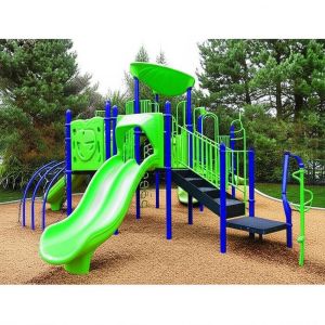 China Interactive Playground Equipment Accessibility for Inclusive Design Weather-resistant and Long-lasting Ages 3-12 factory