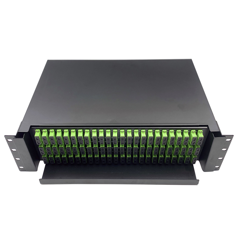 3U 19' patch panel full loaded