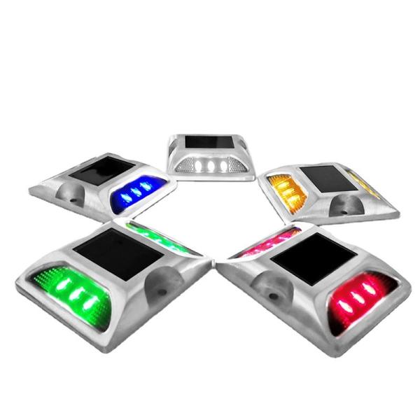 Aluminium Road Cone Sign LED Reflective Tape Solar Road Stud for Road Safety