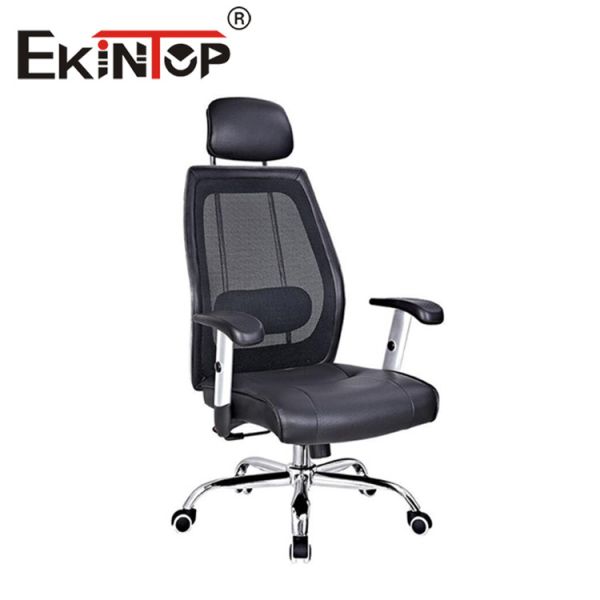 China Height Adjustable Ergonomic Mesh Chair Nylon Mesh Back Swivel Chair factory