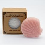 Biodegradable Konjac Facial Exfoliator Sponge For Face Cleaning